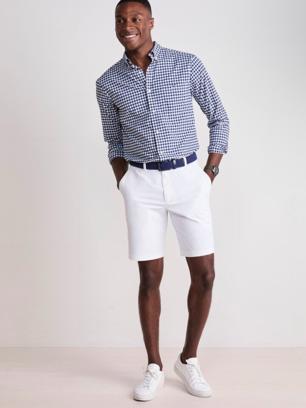 Vineyard Vines Men’s 9” On-The-Go Performance Shorts White 36 NWT